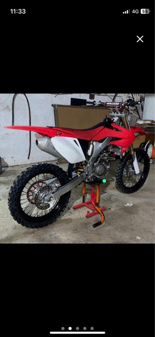 Honda CRF 250 4T Roja y Blanca