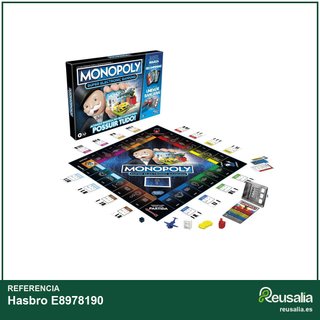 Hasbro E8978190 Monopoly juego de mesa familiar