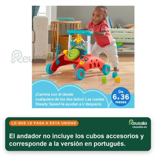 - Fisher-Price HJP46 andador bebé luces sonidos