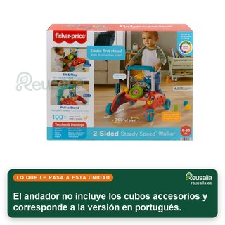 - Fisher-Price HJP46 andador bebé luces sonidos
