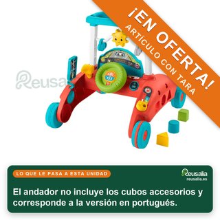 - Fisher-Price HJP46 andador bebé luces sonidos