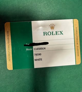 Rolex Daytona Panda 116500LN