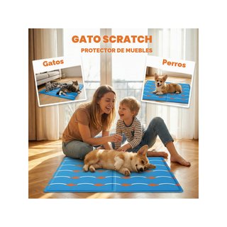 Qoosea alfombra refrescante perros y gatos 50x90cm