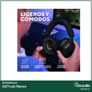 GXTrust Ravox cascos gaming inalámbricos bluetooth