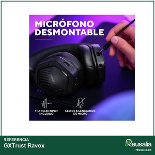 GXTrust Ravox cascos gaming inalámbricos bluetooth