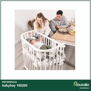 babybay barrera madera natural segura flexible