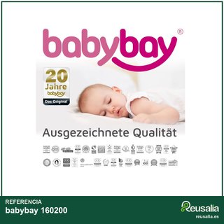 babybay barrera madera natural segura flexible