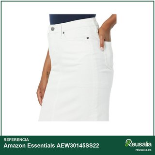 Amazon Essentials falda vaquera mujer 5 bolsillos