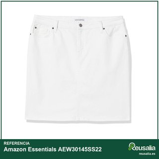 Amazon Essentials falda vaquera mujer 5 bolsillos