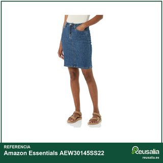 Amazon Essentials falda vaquera mujer 5 bolsillos