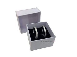 argollas plata 925mm