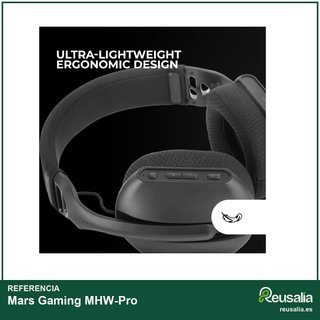 - Mars Gaming MHW-Pro auriculares inalámbricos