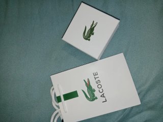 Pulsera Lacoste Negra Metálica