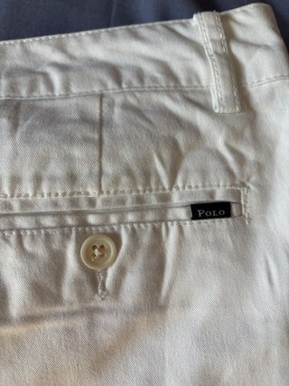 Pantalones Ralph Lauren Blancos