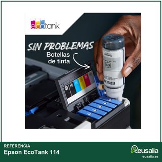 Epson EcoTank 114 botellas tinta negra BK