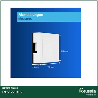 REV 220102 Timbre puerta gong eléctrico 2 tonos