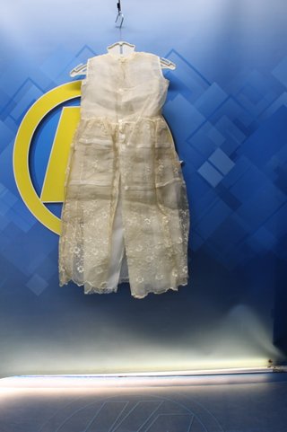 Faldón de bautizo o traje de cristianar antiguo.