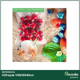 O2frepak 100 bolsas sellado vacío 30x40cm