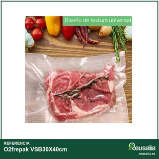O2frepak 100 bolsas sellado vacío 30x40cm