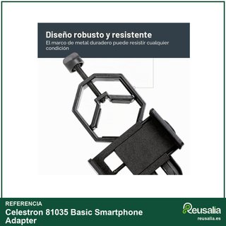 Celestron 81035 adaptador smartphone telescopio