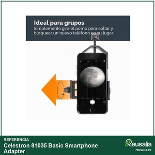 Celestron 81035 adaptador smartphone telescopio