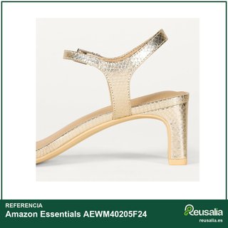 Amazon Essentials mujer tacón bajo correa