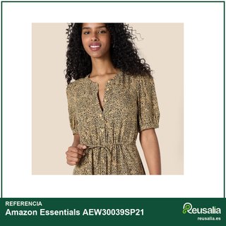 Amazon Essentials vestido midi mujer bolsillos
