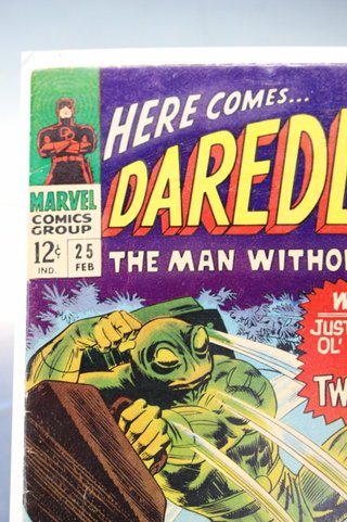 Marvel Comics. Daredevil #25, 1967. USA. ”Enter: The Leap - Frog!”.