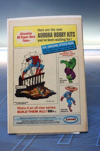 Marvel Comics. Daredevil #25, 1967. USA. ”Enter: The Leap - Frog!”.