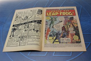 Marvel Comics. Daredevil #25, 1967. USA. ”Enter: The Leap - Frog!”.