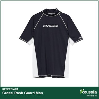 Cressi Rash Guard camiseta manga corta hombre