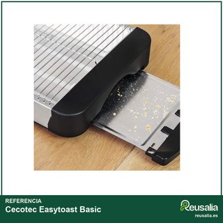Cecotec Easytoast Basic tostador plano con 6