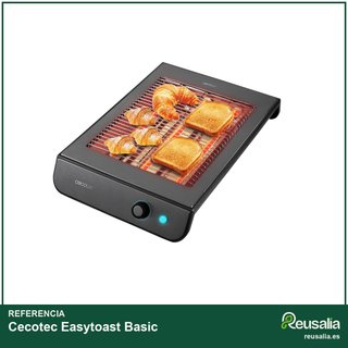 Cecotec Easytoast Basic tostador plano con 6