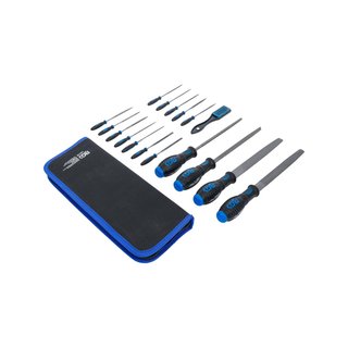BGS 72119 juego limas taller aguja 17 piezas