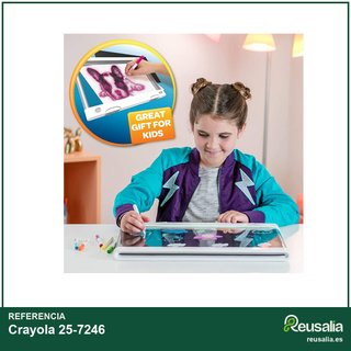 Crayola pizarra led creativa niños
