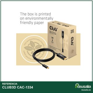 CLUB3D CAC-1334 Cable activo HDMI USB-C 4K