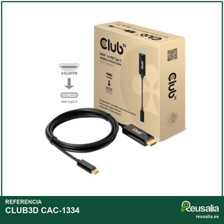 CLUB3D CAC-1334 Cable activo HDMI USB-C 4K