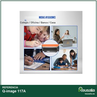 Q-image cartucho tóner negro compatible HP 117A