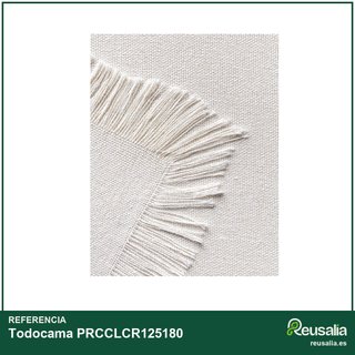 Todocama colcha multiusos algodón reciclado