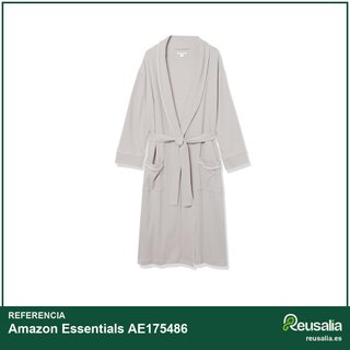 Amazon Essentials albornoz hombre ligero gofre