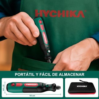 HYCHIKA Mini Amoladora 3,6V 77
