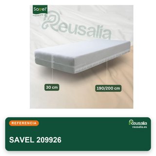 SAVEL funda colchón microfibra 80x190-200 cm