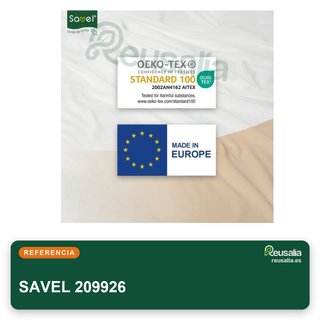 SAVEL funda colchón microfibra 80x190-200 cm