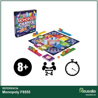 Monopoly juego de mesa rápido familia