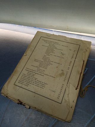 libro algo deteriorado-Programa concurso equino Iberoamericano Jerez ( Cádiz) 1929