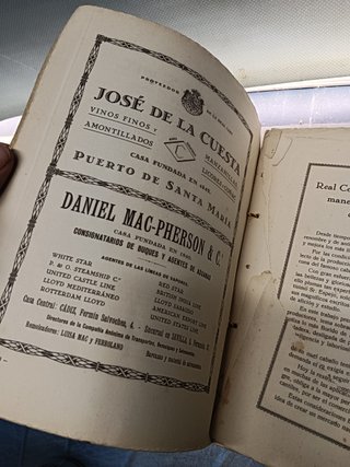libro algo deteriorado-Programa concurso equino Iberoamericano Jerez ( Cádiz) 1929