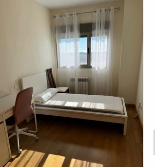 Cama individual blanca