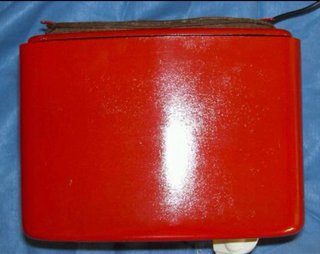 Radio Silvertone Roja Vintage