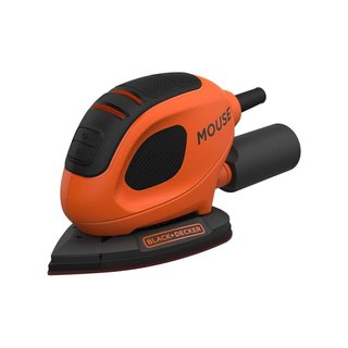 BLACK+DECKER lijadora detalle Mouse BEW230BC 55W