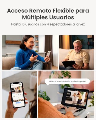 Reolink E1 cámara interior WiFi 2K 4MP